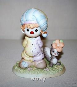 Complete Set Of 5 Precious Moments Clown Series Figurines Love Is On Its Way