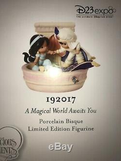 D23 Exclusive Precious Moments A Magical World Awaits You Figurine LE 100