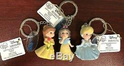 D23 Expo Exclusive Precious Moments Disney Princesses Snow White Keychain Set