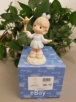 DISNEY PRECIOUS MOMENTS MAKE EVERYDAY MAGICAL 4004159 1ST 1000 WithRARE STAMPING
