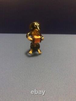 Dachshund Accordion Player Bronze Miniature