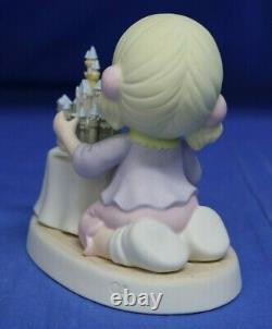 Disney Aurora Precious Moments A World of My Own Figure 690004 Castle Signed