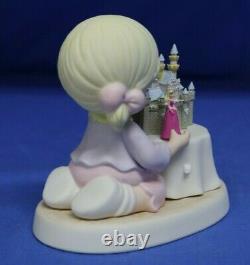 Disney Aurora Precious Moments A World of My Own Figure 690004 Castle Signed