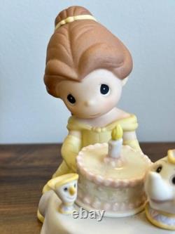 Disney PRECIOUS MOMENTS Be My Guest For Our Birthday Best Figurine Belle