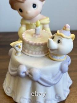Disney PRECIOUS MOMENTS Be My Guest For Our Birthday Best Figurine Belle