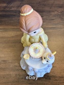 Disney PRECIOUS MOMENTS Be My Guest For Our Birthday Best Figurine Belle