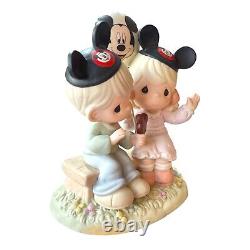 Disney Parks Event Precious Moments Figurine Happiness Is Best Shared Together