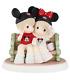Disney Parks Mouseketeers On Park Bench Figure By Precious Moments New In Box