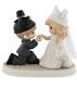 Disney Parks Precious Moments Girl & Boy Bride And Groom Figurie New In Box