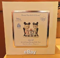 Disney Parks Precious Moments It's A Treat Being With You Figurine Figure New