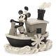 Disney Parks Precious Moments Steamboat Mickey Willie Bisque Figurine New In Box