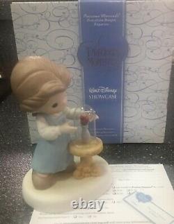 Disney Precious Moments 930005 Our Love Is Forever In Bloom Beauty & The Beast