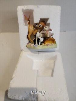 Disney Precious Moments Bambi Delight In The Little Joys Of Life Figurine 124702