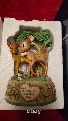 Disney Precious Moments Bambi Music Box Love Is A Song That Never Ends Showcase