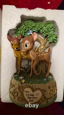Disney Precious Moments Bambi Music Box Love Is A Song That Never Ends Showcase