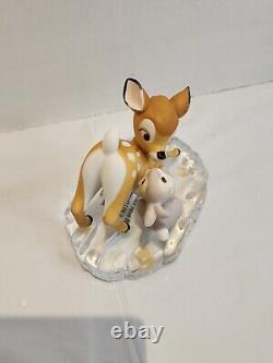 Disney Precious Moments Bambi Thumper A Friend Helps You Get Back On Your Feet