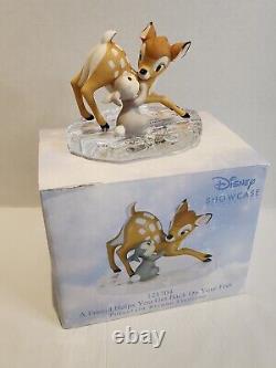 Disney Precious Moments Bambi Thumper A Friend Helps You Get Back On Your Feet