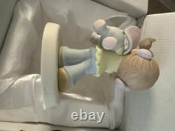 Disney / Precious Moments Dumbo Now You Can Fly Porcelain Bisque Figurine