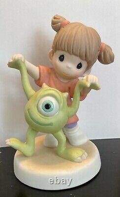 Disney Precious Moments Eye Love You 152024 Monsters Inc. Boo & Mike Figurine