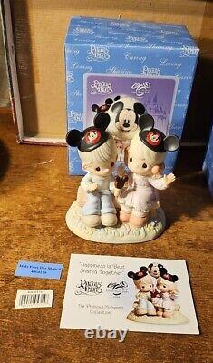 Disney Precious Moments Happiness Is Best Shared Together Figurine #4004156 Nib