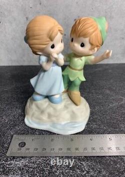 Disney Precious Moments I'm Never Lost When I'm With You Peter Pan & Wendy