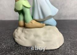 Disney Precious Moments I'm Never Lost When I'm With You Peter Pan & Wendy