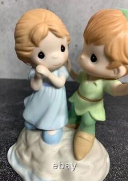 Disney Precious Moments I'm Never Lost When I'm With You Peter Pan & Wendy
