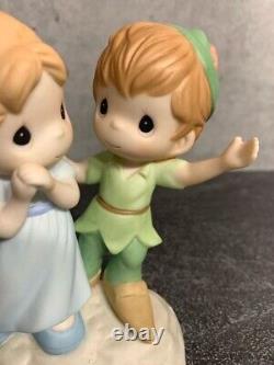 Disney Precious Moments I'm Never Lost When I'm With You Peter Pan & Wendy