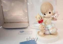Disney Precious Moments It's So Much More Friendly With Two Figurine Pooh Piglet