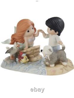 Disney Precious Moments Little Mermaid OurLove Goes The Distance NIB MINT