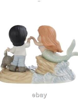 Disney Precious Moments Little Mermaid OurLove Goes The Distance NIB MINT