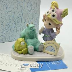 Disney Precious Moments MONSTERS INC LAUGHTER GIVES FRIENDS THE POWER TO SHARE
