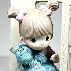 Disney Precious Moments Monsters Inc Everything Less Scary With A Friend Sulley