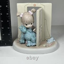 Disney Precious Moments Monsters Inc Everything Less Scary With A Friend Sulley