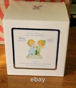 Disney Precious Moments Peter Pan & Wendy (#104010) I'm Never Lost With You