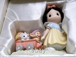 Disney Precious Moments Snow White & Friends Figurine Limited Edition RARE