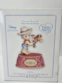 Disney Precious Moments Toy Story Music Box You've got a friend in me #103104