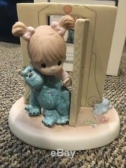 Disney Precious Moments figurine Monsters Inc 112018 Less Scary With A Friend