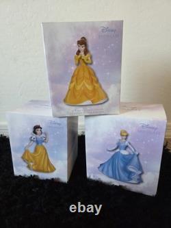 Disney Showcase Collection Precious Moments Bisque Figurines, Belle, Cinderella