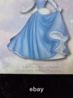Disney Showcase Collection Precious Moments Bisque Figurines, Belle, Cinderella