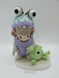 Disney Showcase Precious Moments Monsters Inc. Boo & Mike Figurine, Large #10105