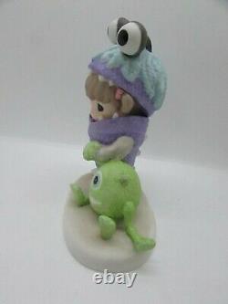 Disney Showcase Precious Moments Monsters Inc. Boo & Mike Figurine, Large #10105