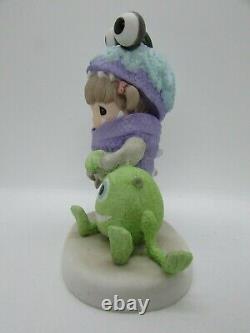 Disney Showcase Precious Moments Monsters Inc. Boo & Mike Figurine, Large #10105