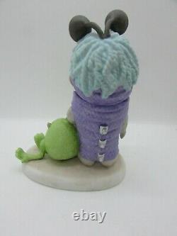 Disney Showcase Precious Moments Monsters Inc. Boo & Mike Figurine, Large #10105