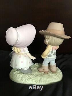 Disney Toy Story Precious Moments Little Bo Peep & Woody Howdy Ma'am Figurine