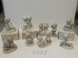 Early Jonathan & David Precious Moments Vintage 1976-1979 -Lot of 9