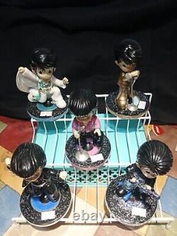 Elvis Presley Precious Moments Figurine Lot Of 5