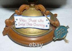 Enesco 1989 Precious Moments 7 Bless Who Serve Country Teach World to Sing