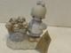 Enesco God Loveth A Cheerful Giver 1977 Precious Moments Free Puppies Mint