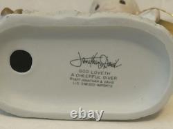 Enesco God Loveth A Cheerful Giver 1977 Precious Moments Free Puppies Mint